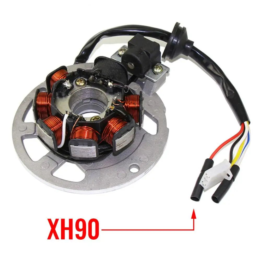 2019 Новый статор Магнето совместим с Apache подходит для 50cc 100cc Quad Bike ATV 2 тактный