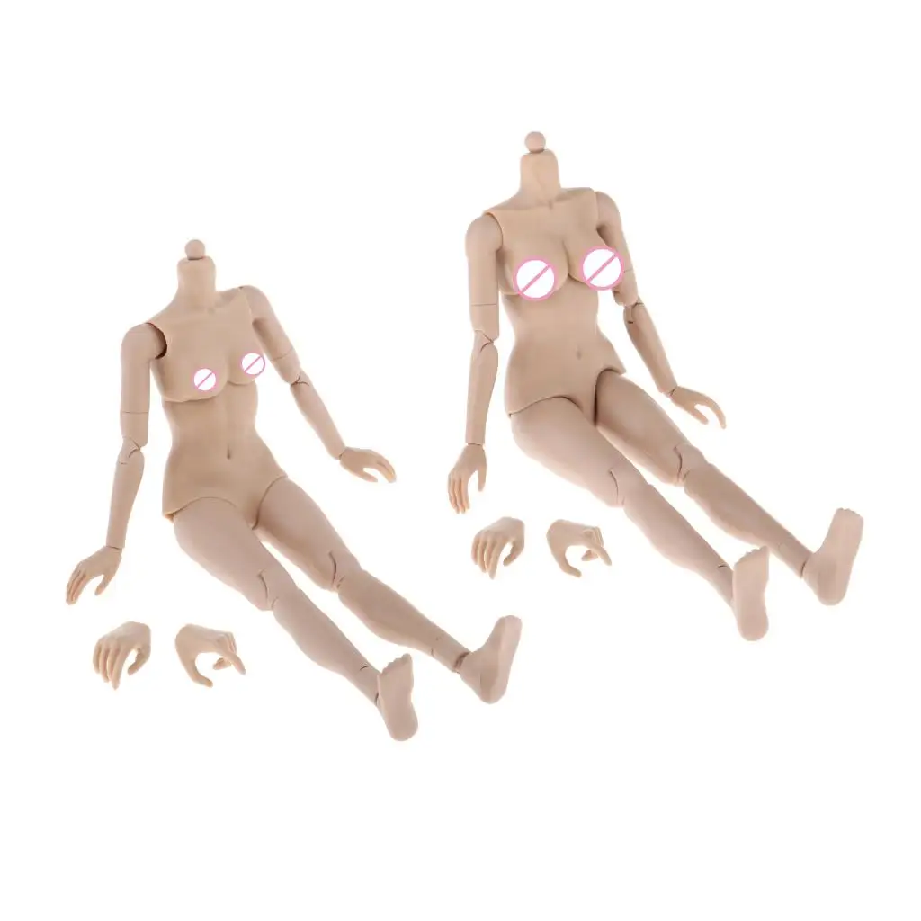 

Moveable Joints Female Doll Body Doll Without Head Female Action Figure for DIY Dolls Supplies