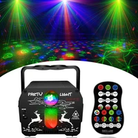 stage party lights christmas dj projection decoration atmosphere lights ktv bar music rhythm pattern lights laser lights