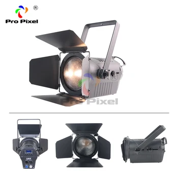 1pcs LED Fresnel Spotlight 200W WW with Manual zoom Studio Theater Concert Meeting TV Show Stage DJ Lighting Effect Equipment 3