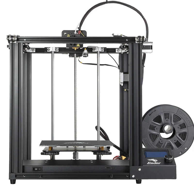 Ender-5 Ender-5 3D принтер Высокая точность большой размер материнская плата Cmagnetic сборка пластина, выключение питания, простое построение Creality 3D ender 5 - Цвет: Ender-5