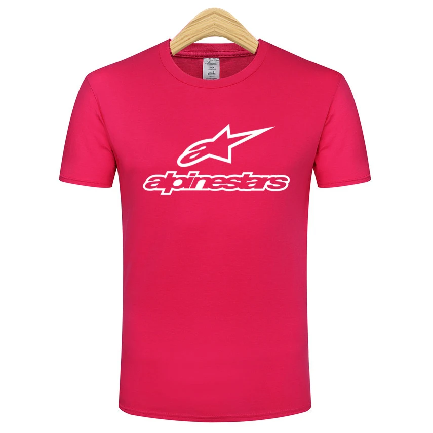 

Men's t-shirt summer 2021 Alpinestar fashion personality print casual round neck half-sleeve t-shirt men's undershirt men's wear