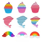 Сенсорные игрушки для снятия стресса Push Bubble упаковка игрушек, для аутизма, игрушки для снятия стресса, настольные игрушки для снятия стресса