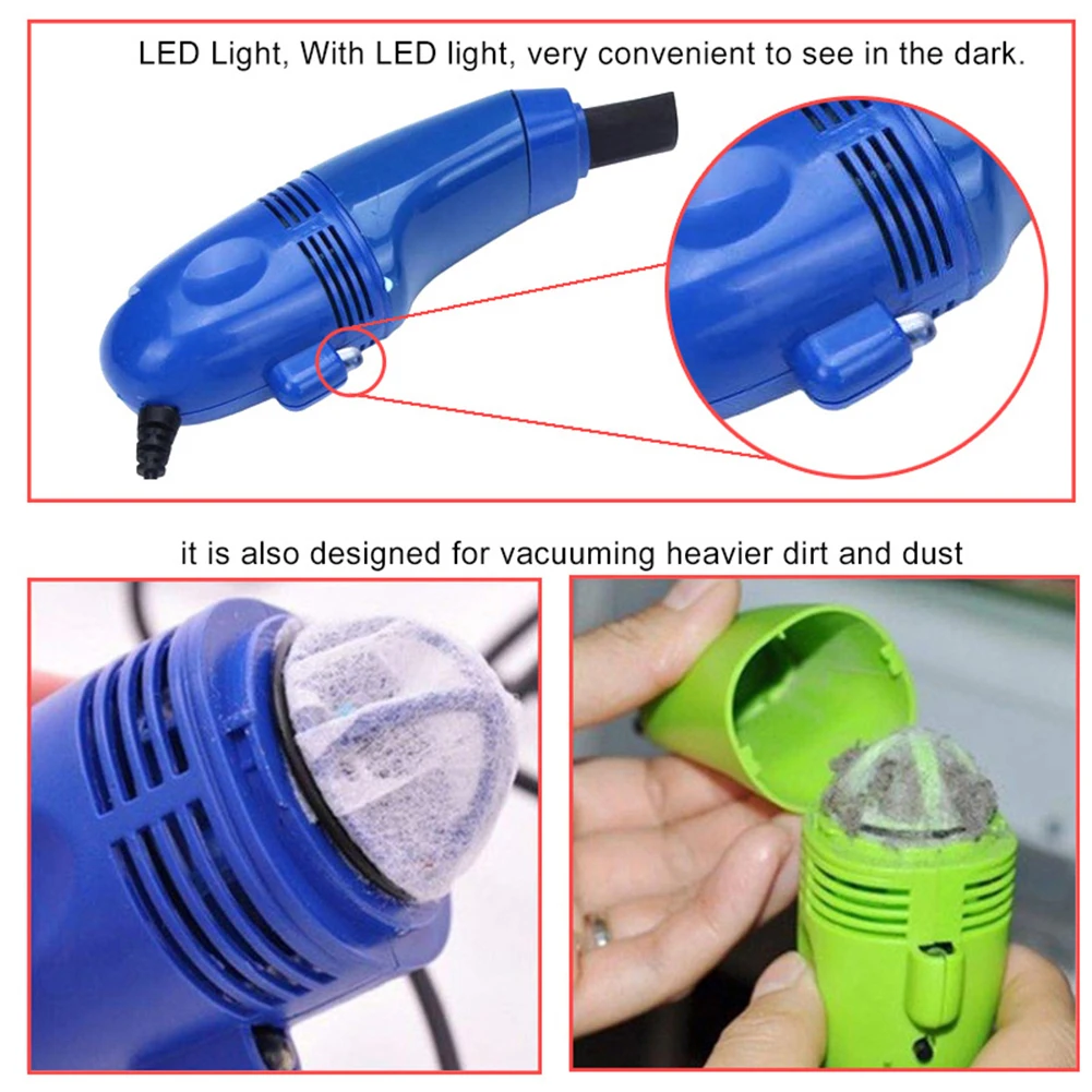 Мини-пылесос с клавиатурой Офисный Компьютерный очиститель щетка для клавиатуры