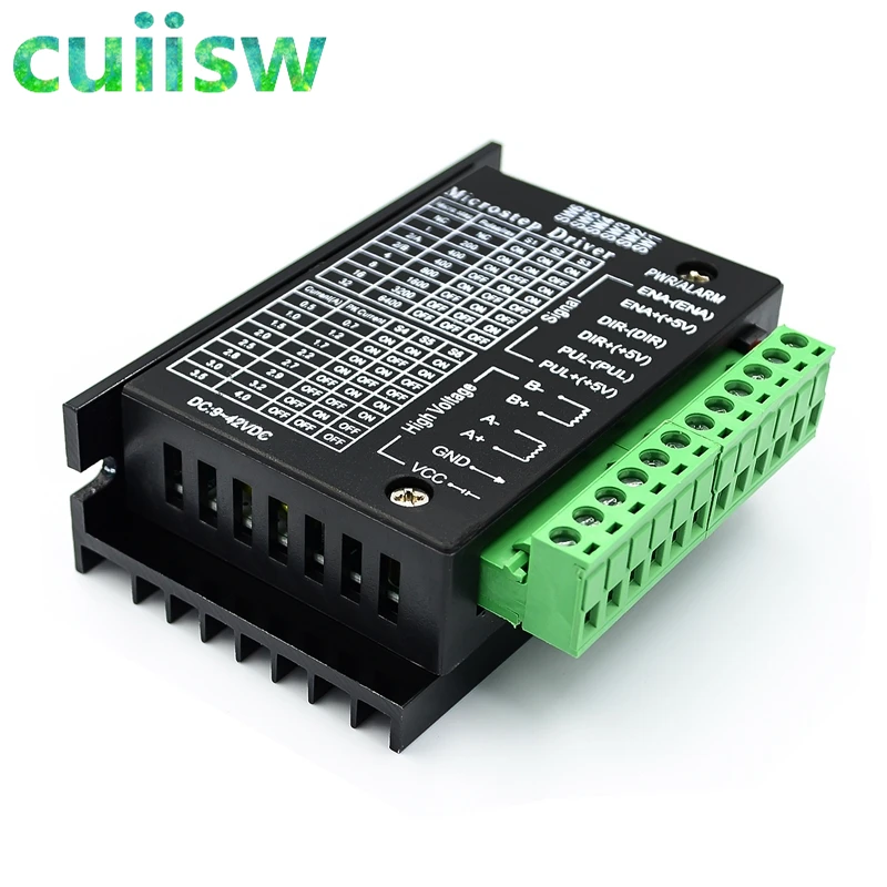 Stepper Motor Driver TB6600 Nema 23 34 42/57/86 Nema17 4A DC9-40V 1 axis Stepping CNC Engraving Machine | Электронные компоненты