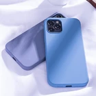 Жидкий силиконовый чехол для iPhone 12 Pro, чехол Mini 11 Pro Max SE 2020 X XS MAX XR, задний бампер для телефона, для iPhone 12 Pro Funda
