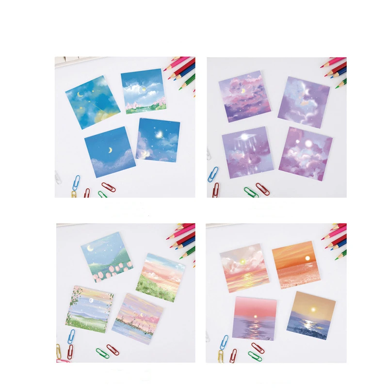 TOPYU звездное небо 80 листов блокнот для записей Липкие заметки DIY справочник