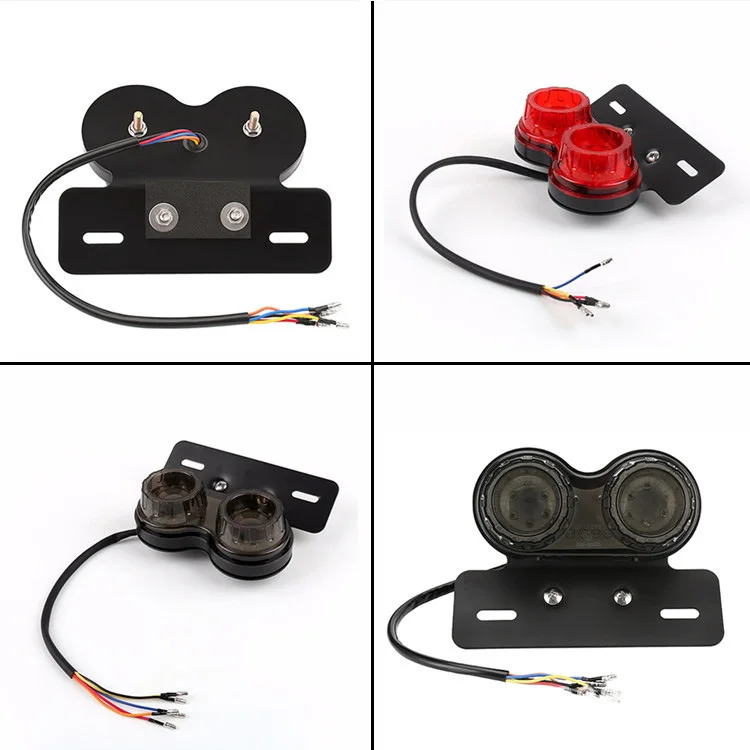 

Motorcycle Taillight LED Turn Signal Rear Brake Light Stop Tail Lamp 12V for Yamaha Mt09 Mt10 Mt125 Namx 125 155 Nvx Pw50 Pw80