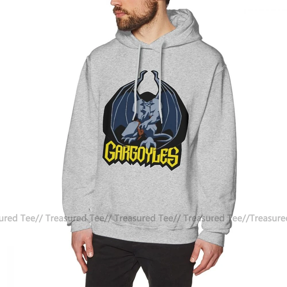 Толстовка Gargoyle с капюшоном Gargoyles Goliath фиолетовый мужской пуловер Популярная