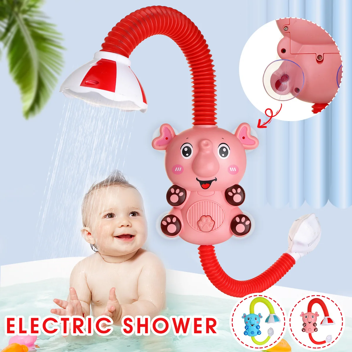 

Bath Toys for children Baby Interactive Toys for Kids Water Game Cartoon Model Faucet Shower Water Spray Toy
