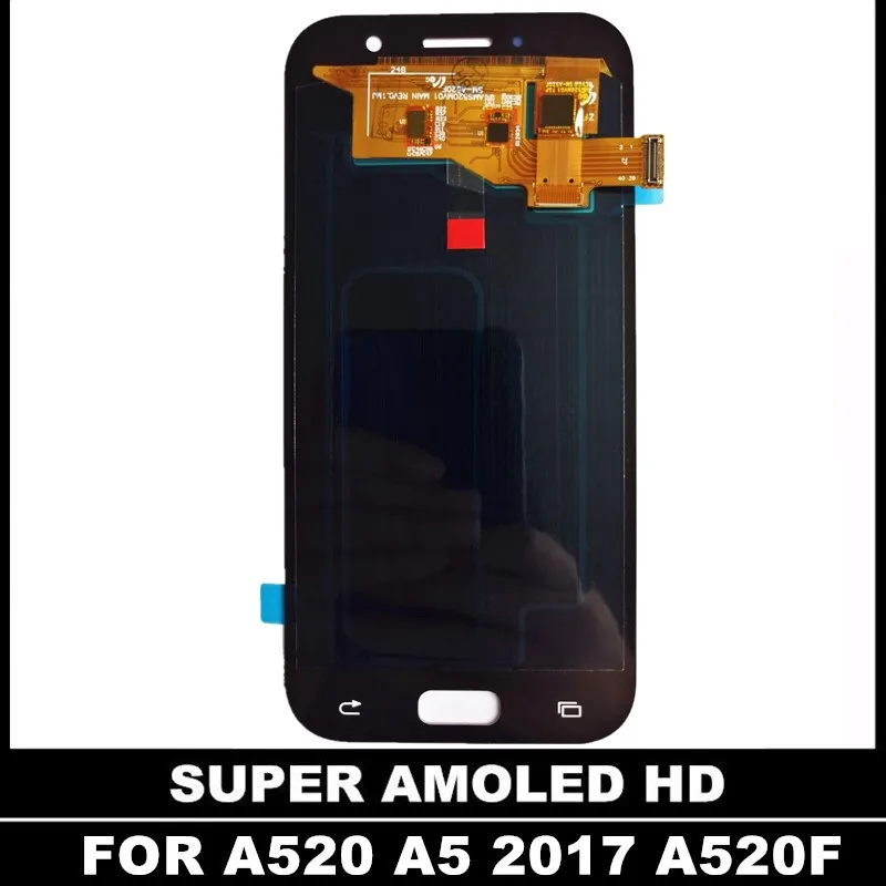 Протестированный для Samsung Galaxy A5 2017 A520 A520F A520M ЖК-дисплей lcd кодирующий