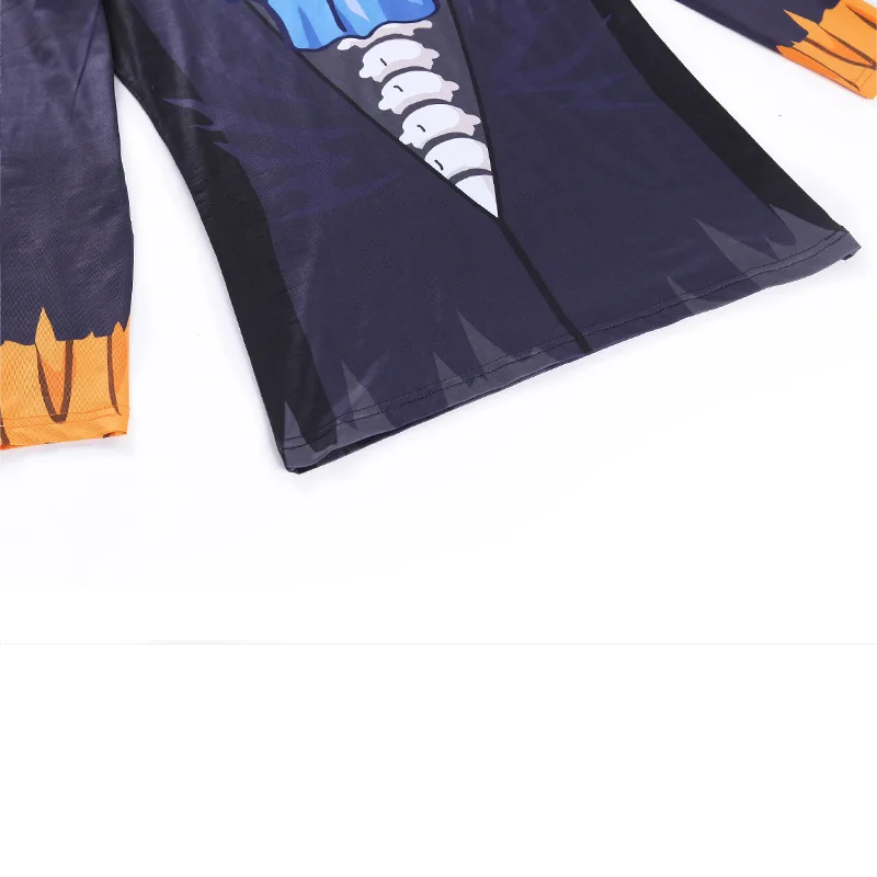 

Japanese Anime ONE PIECE Brook Fitness Men Top Tee Long Sleeve 3D Print Cartoon T shirt Compression Sports Muscle Casual Tops