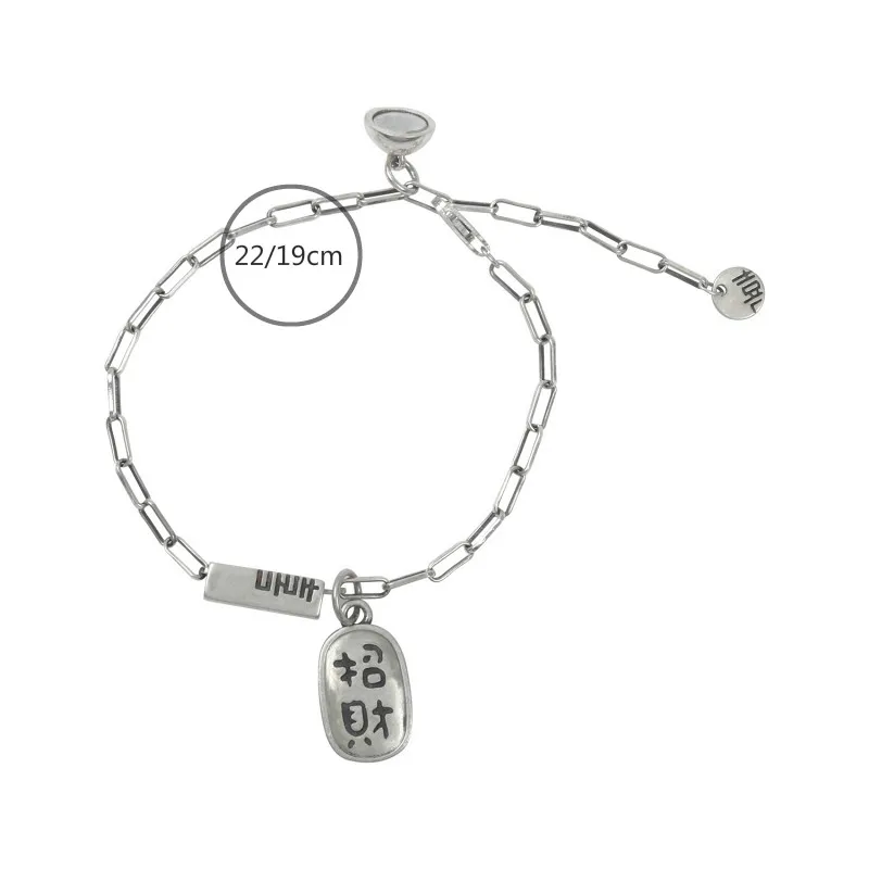 Женский бумажный браслет Flyleaf Изящные Ювелирные Браслеты из серебра 925 пробы с