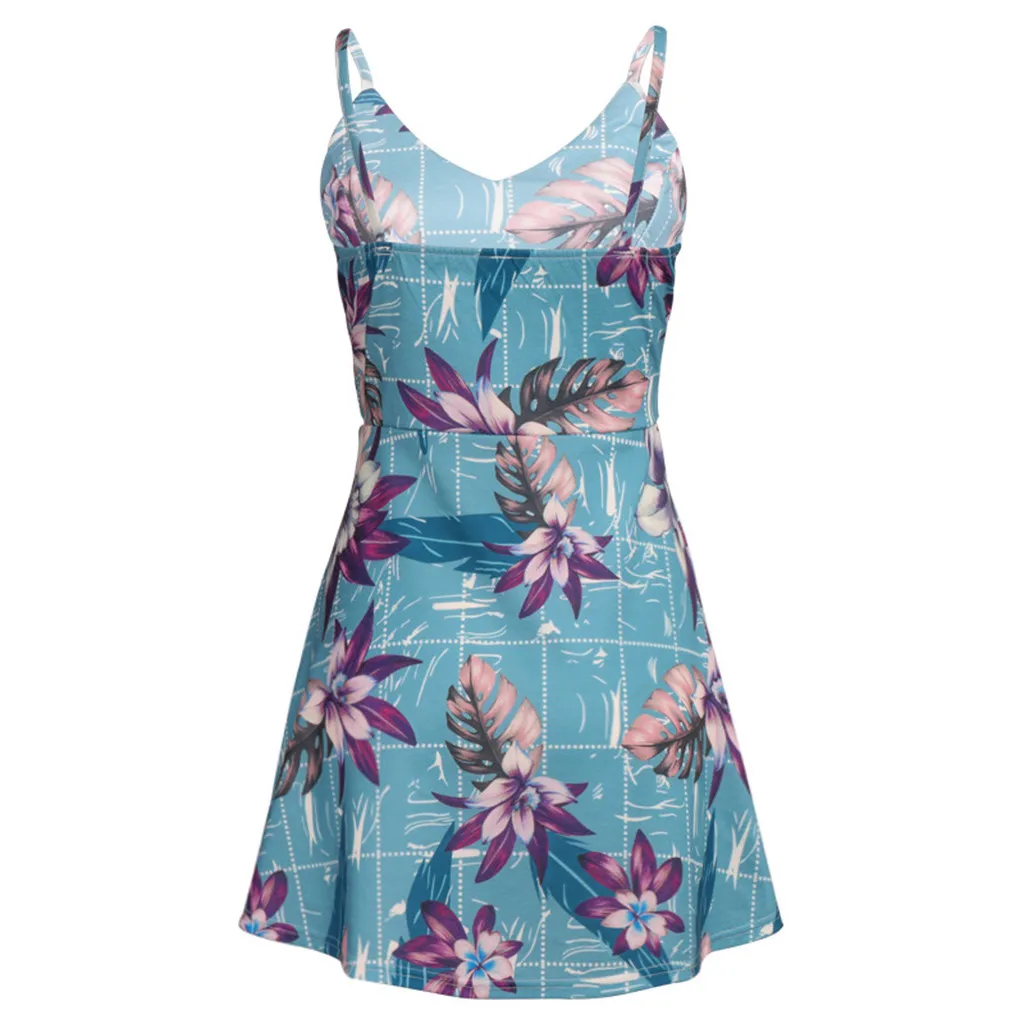 Женское платье без рукавов летние платья женские оборки Бандажное мини-платье с