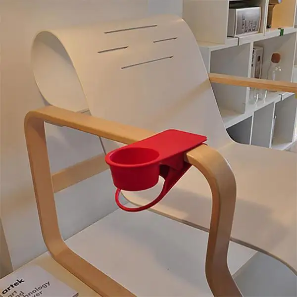 

Desk Cup Holder Clip Universal Office Class Drink ABS Bracket Anti Falling Gadget Accessories