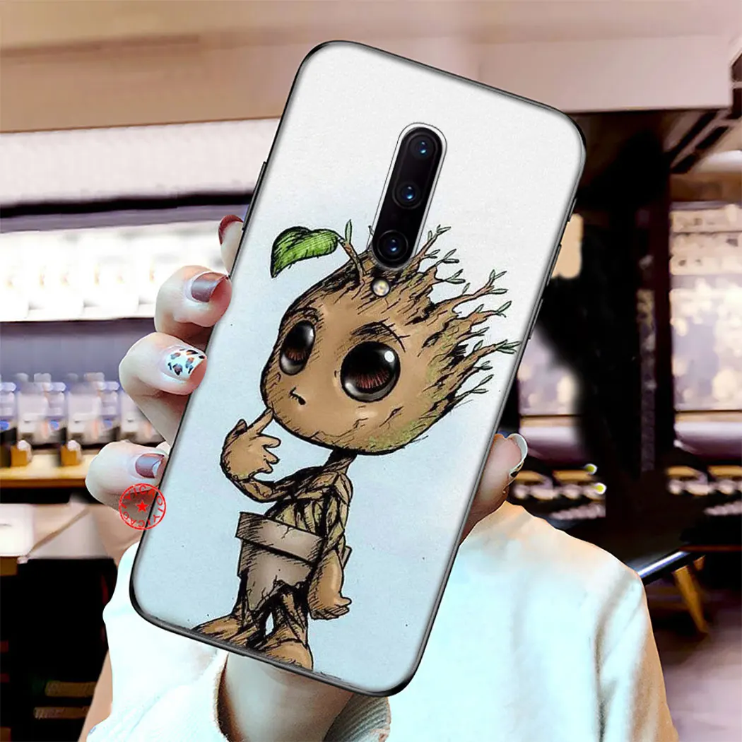 Мягкий силиконовый чехол Guardian Rocket енот Groot Treeman для oneplus 5 5t 6 6t 7 Pro TPU |