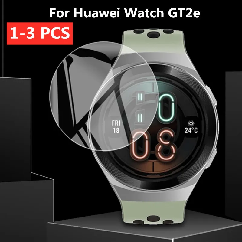 Прозрачное закаленное стекло для Huawei Watch GT2e 2.5D GT3 9H Премиум Защитная пленка экрана Pro | Отзывы и видеообзор -4000953787105