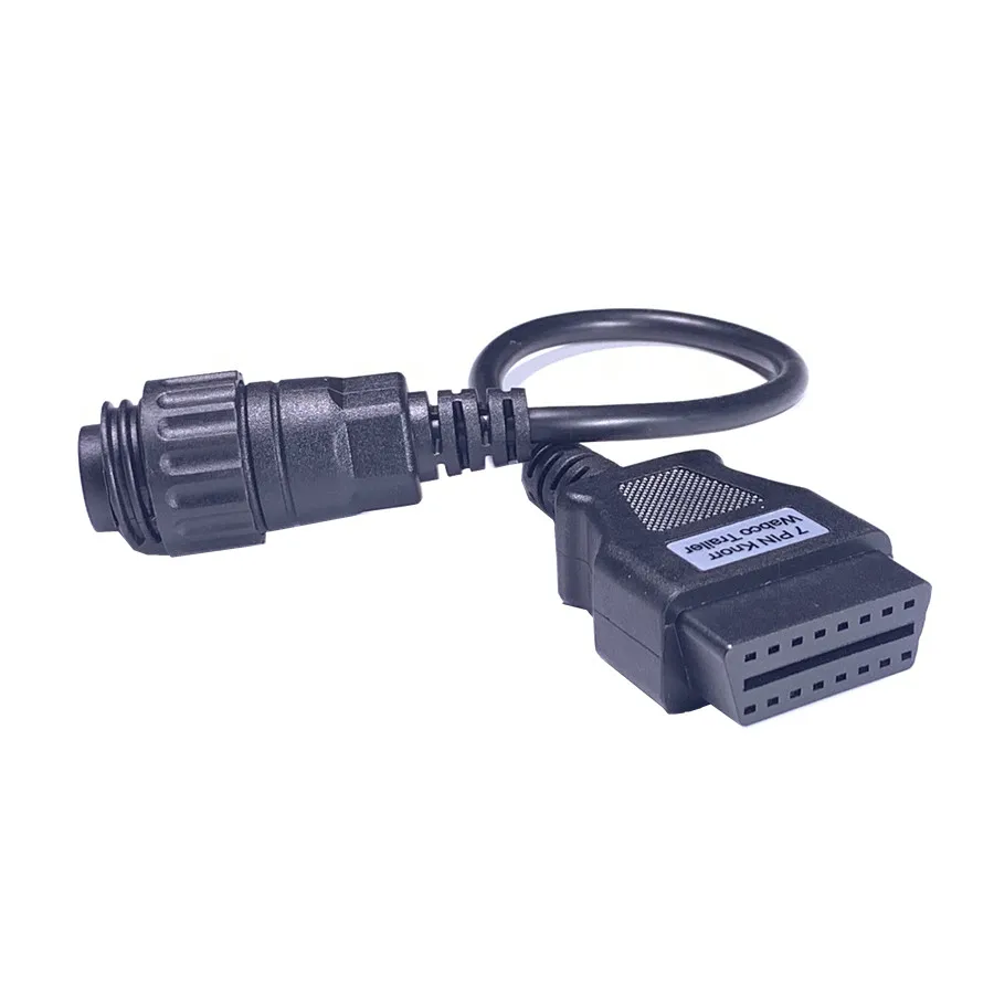 Горячая Распродажа 7pin до 16Pin конвертер OBDII кабель для дизельного грузовика Knorr Wa b