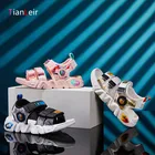 Сандалии для мальчиков и девочек, модные пляжные повседневные светильник мягкие Нескользящие босоножки, детская обувь