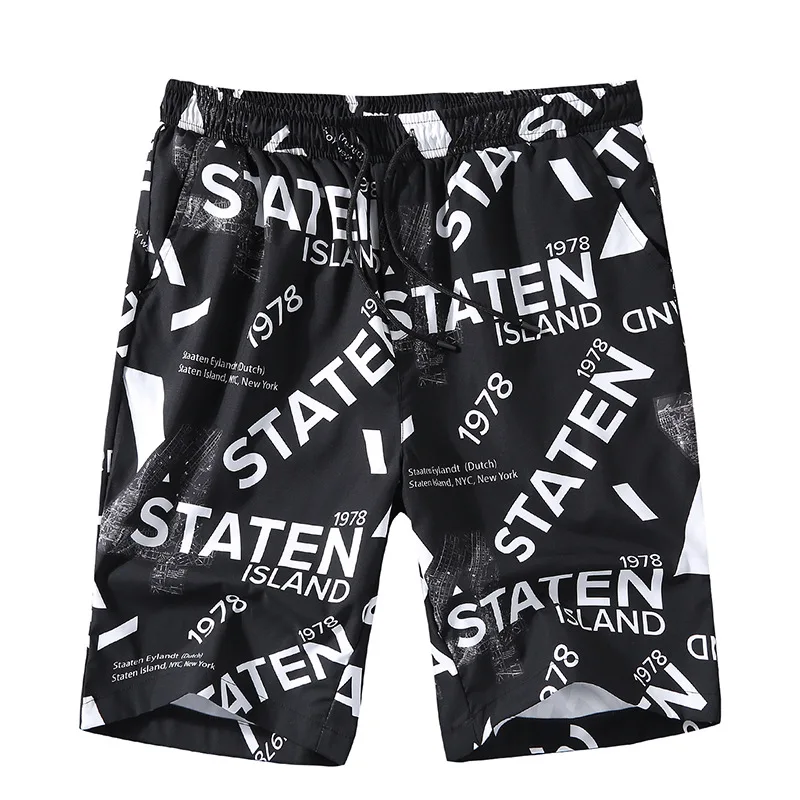 Новинка модные супер большие летние пляжные свободные шорты с цветочным принтом