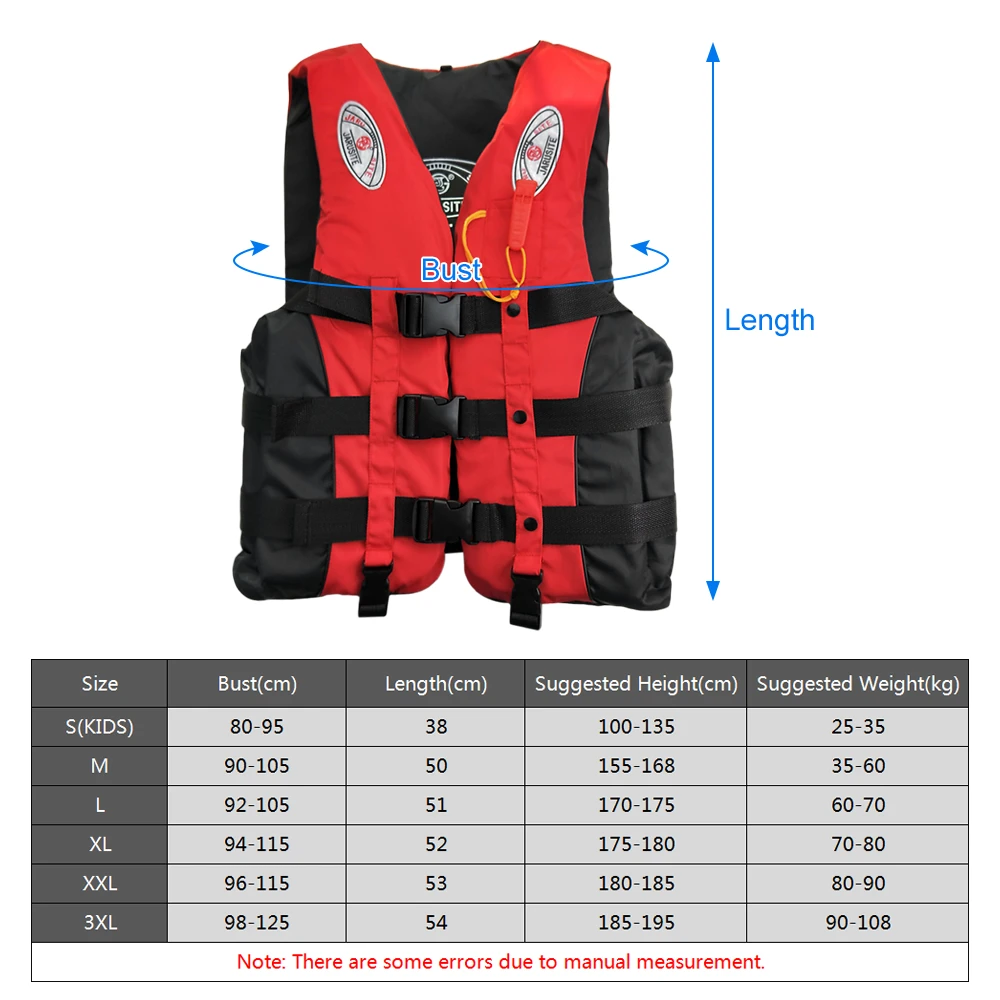 Профессиональный Спасательный Жилет JARUSITE для взрослых водных видов спорта