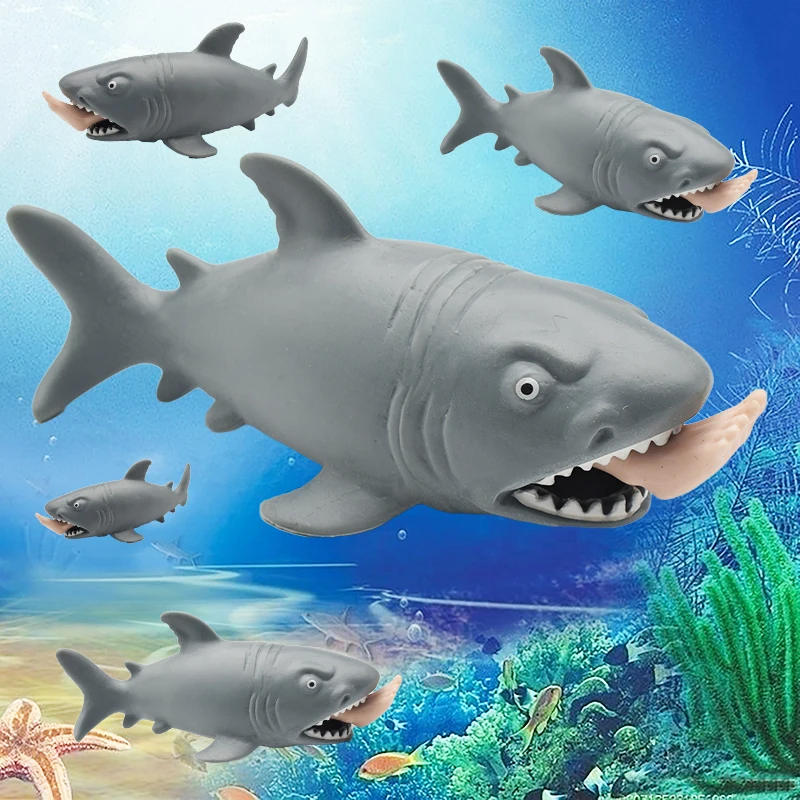 

Tricky Squeeze Children's Gift Toy Piranha Adult Hand Squeeze Vent Creative Decompression Gift Gadget