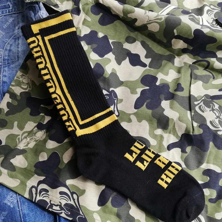 Бренд Evisu повседневные хлопковые мужские носки Модные дышащие теплые чулки спортивные мужские и женские парные носки