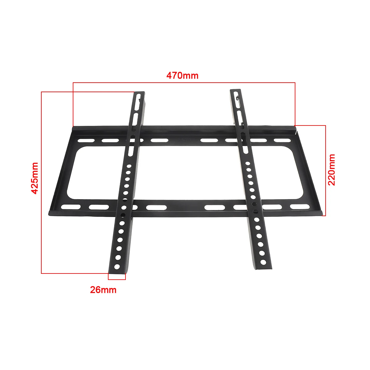 Универсальный настенный кронштейн для телевизора с фиксированным типом 45 кг