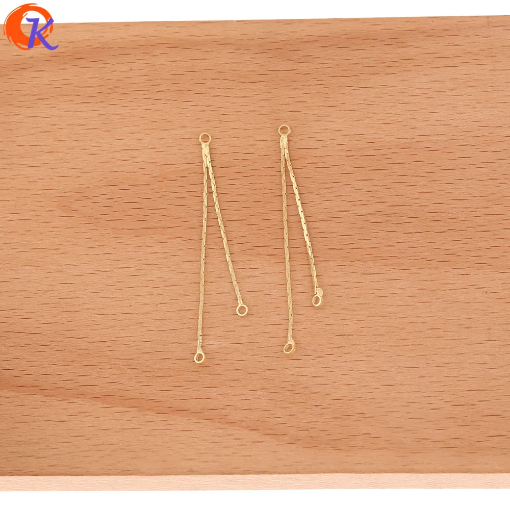 

Cordial Design 100Pcs Jewelry Accessories/Earring Findings/Claw Chain Shape/Earrings Connectors/Hand Made/DIY Jewelry Making