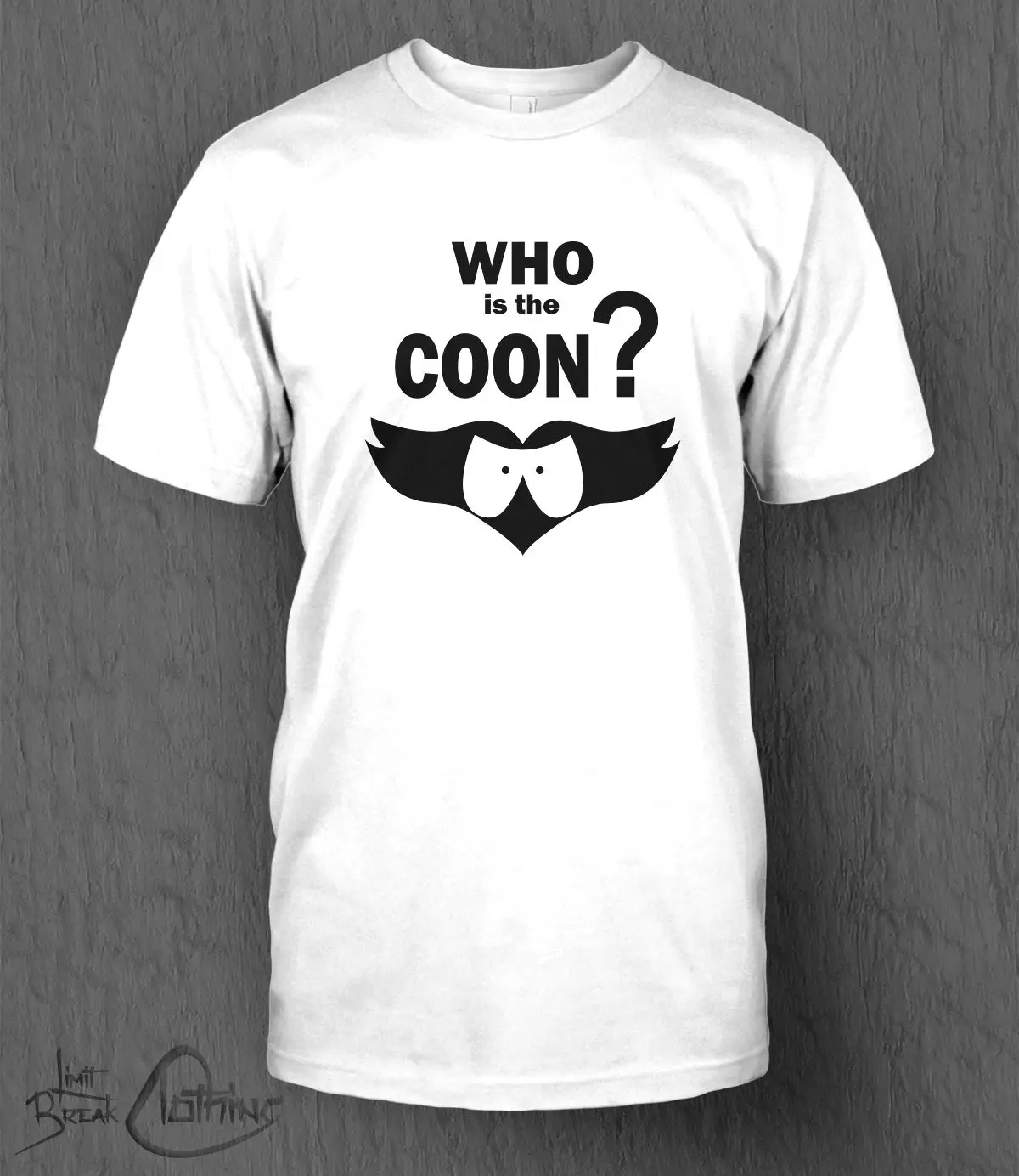 Футболка Южная парка. Who Is The Coon. Мужская трость правды Eric Cartman 100% хлопковая
