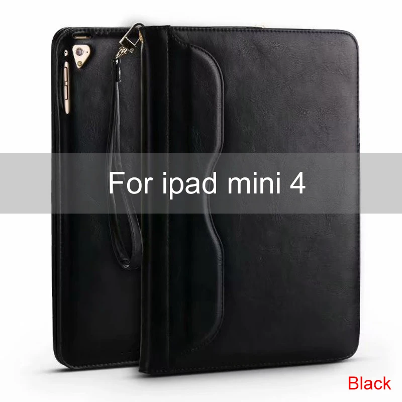 For mini 4 Essidi роскошный кожаный умный чехол рукав для iPad mini 4 3 2 1th Gen стенд планшетный защитный чехол для IPad Mini 1 2 3 4 - Цвет: For mini 4