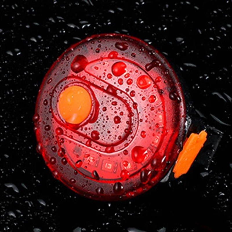 Светодиодный велосипедный светильник Usb зарядный ночной езды Предупреждение