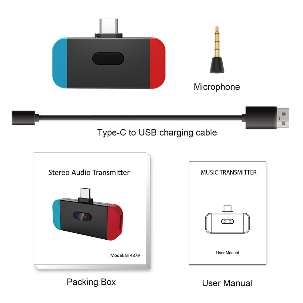 Новинка Apt-x AAC Bluetooth беспроводной аудио адаптер BT 3 0 передатчик для наушников Nitendo