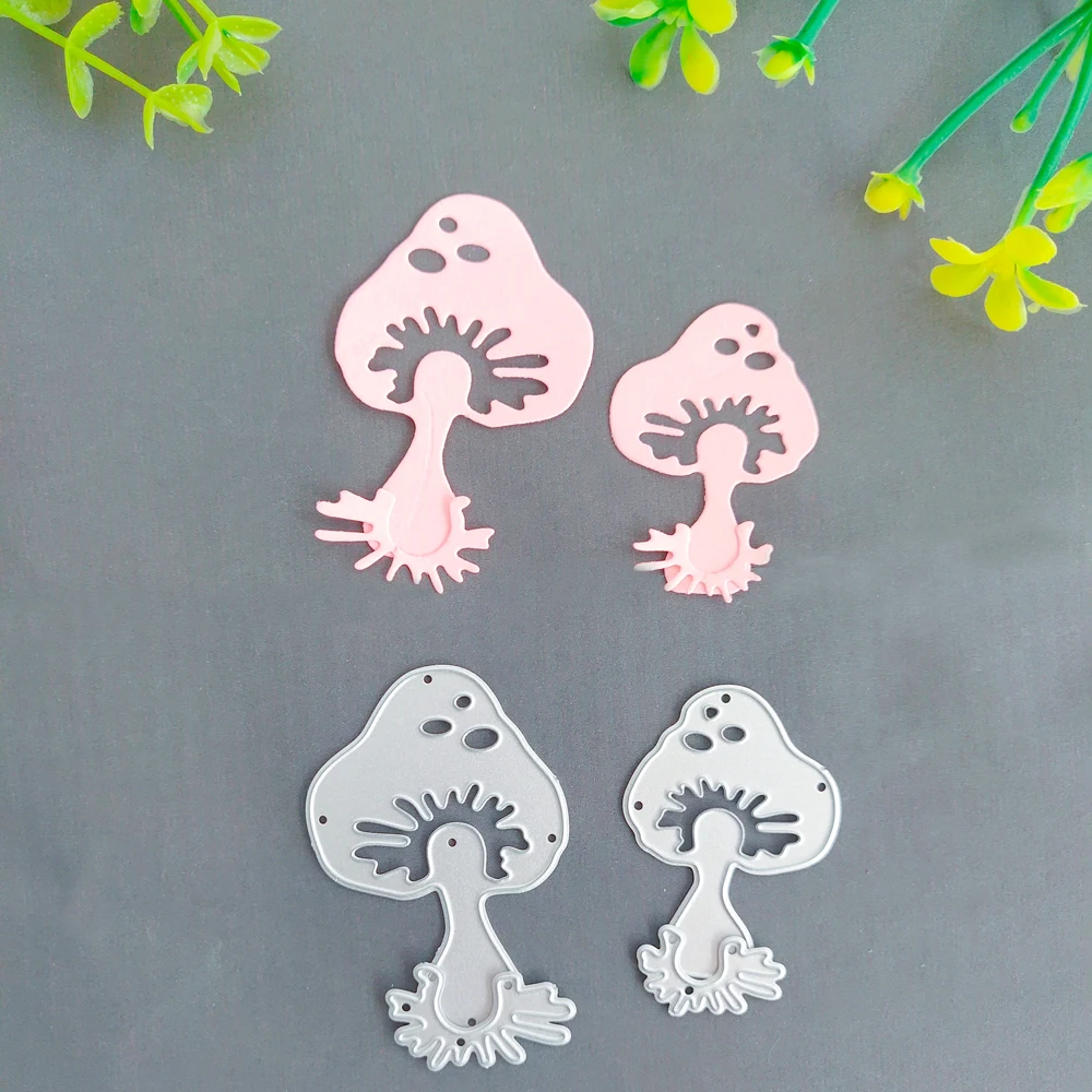 Набор для украшения грибов металлические режущие штампы бумажный нож