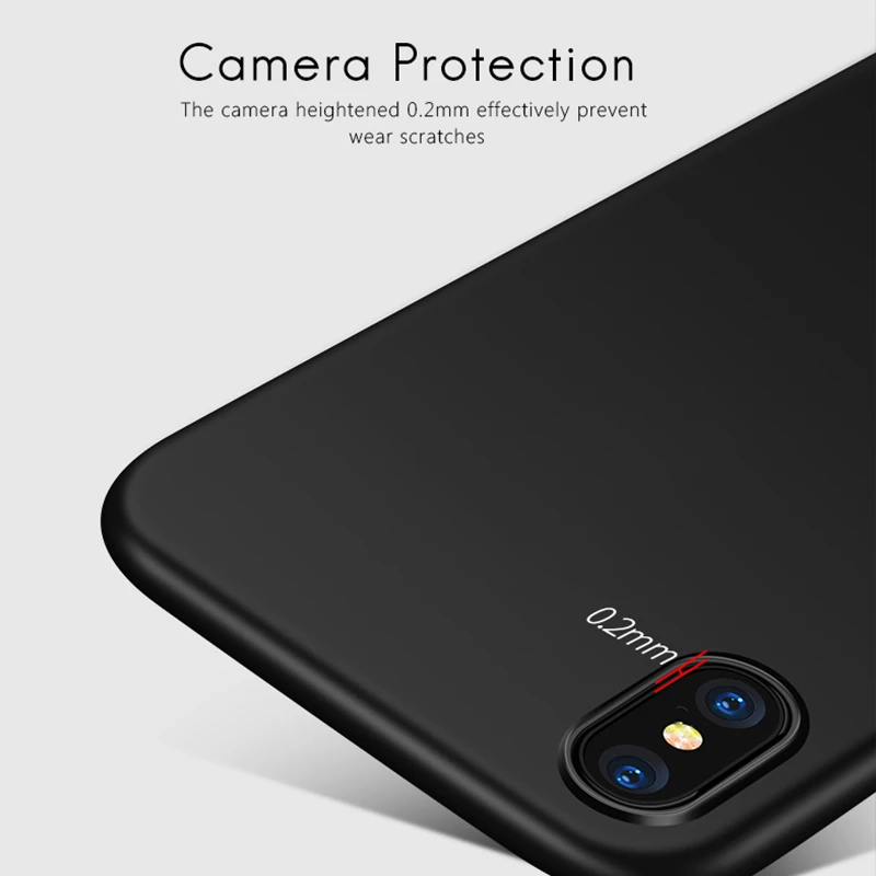 Чехол для iPhone 11 Pro Max XR XS MAX X R S тонкий матовый жесткий чехол из ПК 7 8 6 6S PLUS мобильный