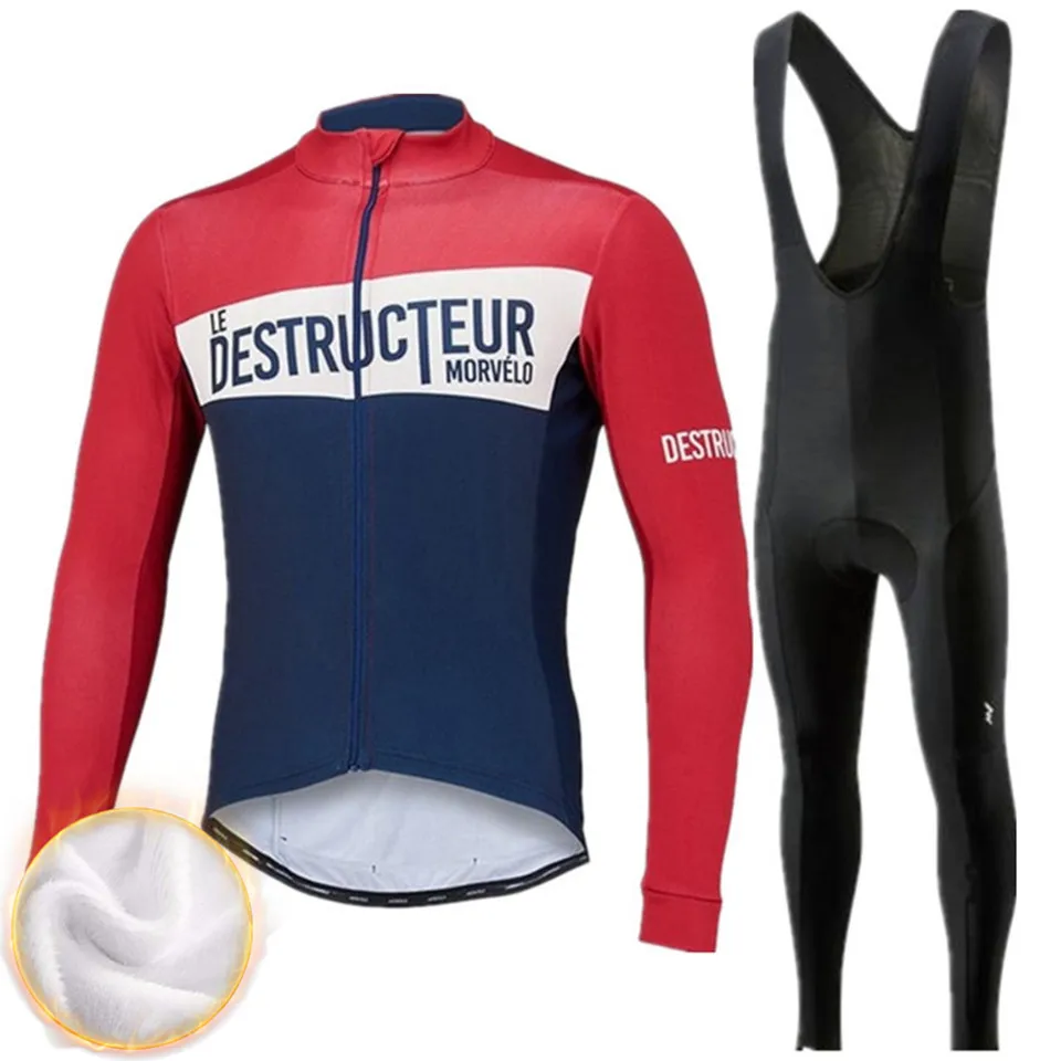 Fleece long sleeve Mavic Pro Team зимний длинный рукав Джерси костюм велосипедиста MTB Одежда форма Горячая шерсть кофта для велоспорта Ropa Ciclismo - Цвет: Fleece long sleeve