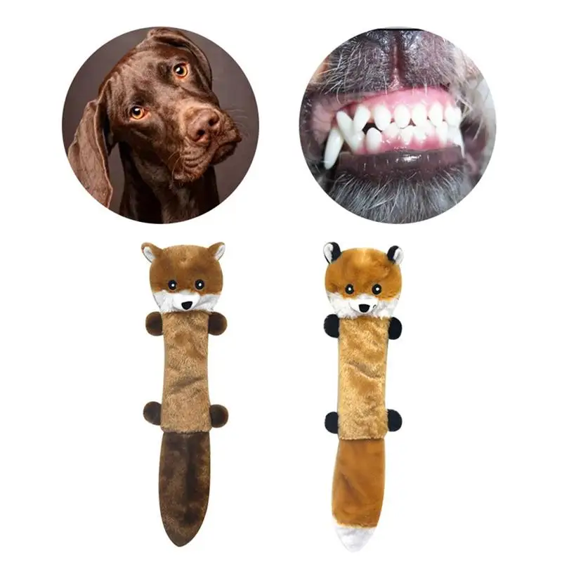 

New Dog Toy Interactive Puppy Plush Squeaky Toys Pet Dogs Bite Resistant Cleaning Teeth Toy Small Dog Chewing Plaything Supplies