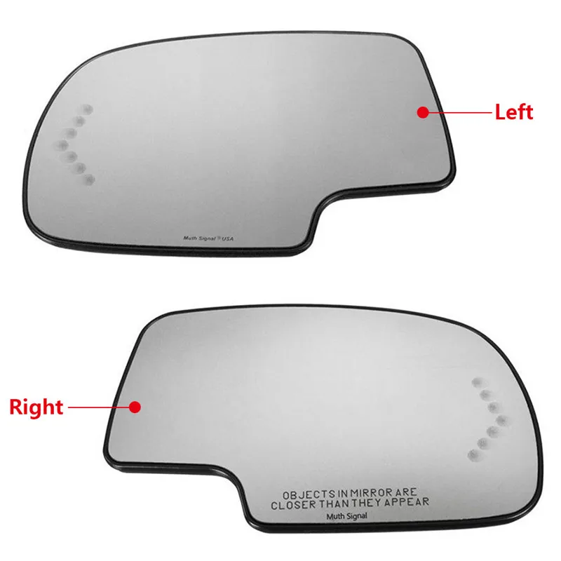 Водительское боковое зеркало заднего вида с подогревом внешние зеркала для