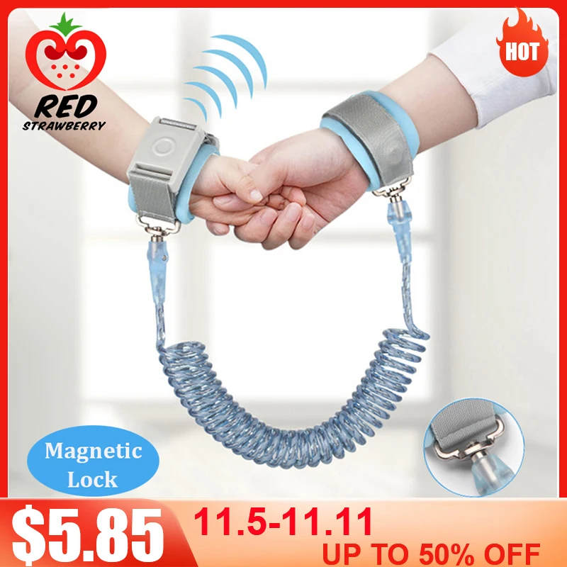 Магнитный ремень на запястье для детей защита от потери с Индукционным замком