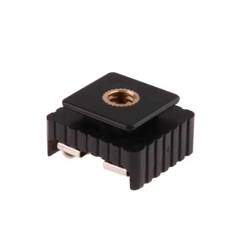 1 шт. адаптер Горячий башмак с резьбой 1/4 ''для вспышки камеры Canon/Sony Dslr камера