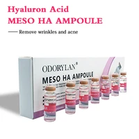 10 vials 5ml cross linked ha hyaluronic acid pure micro molecular mesotherapy collagen hyaluronic acid whitening bb cream serum