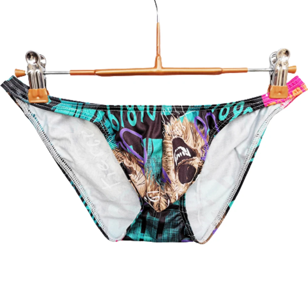 

Men's Underwear U convex Bag Hip Sexy Fashion Print Bikini Men's Briefs Comfortable Breathable Quality Male Panties