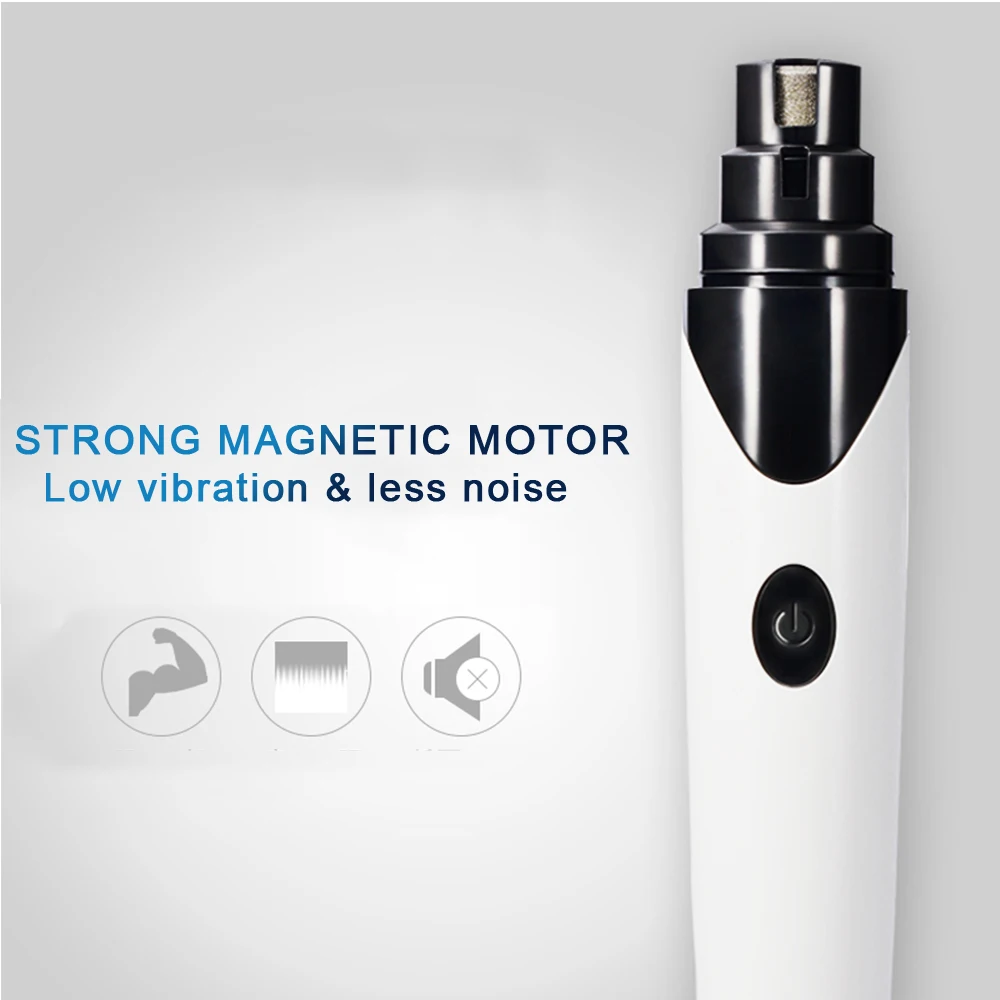 Перезаряжаемые Шлифовальные машинки для когтей домашних питомцев USB зарядка