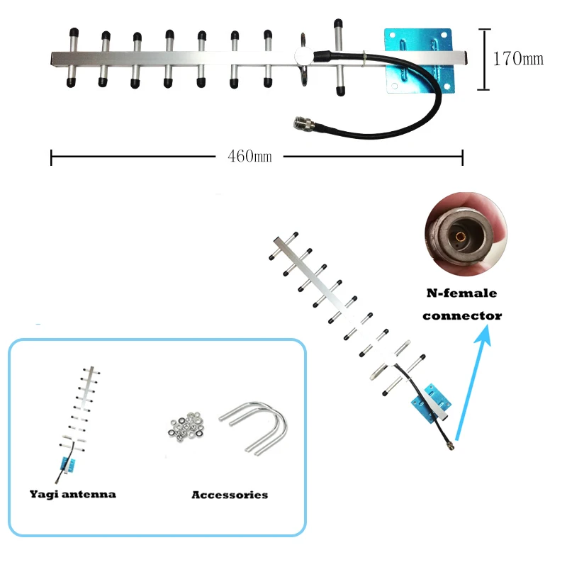 

lintratek 3G 4G internet Cellular signal amplifier LTE 4g Cellphone Signal Booster WCDMA 1800 2100 DCS 3G Mobile phone Repeater