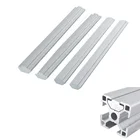 4 шт.лот 100 мм 3030 Алюминиевые профильные соединительные аксессуары внутри соединителя 150 мм 450 мм 600 мм без отверстия