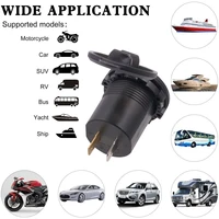 car 3 1a dual usb voltmeter car charger cigarette lighter type waterproof fast charging car charger auto replacement parts