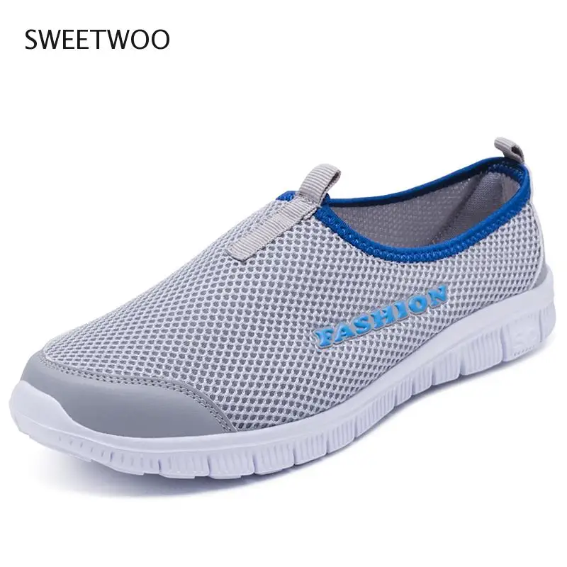 

Summer Mesh Men Shoes Sneakers Breathable Men's Casual Shoes Sport Trainers Comfortable Lightweight Men Fashion Outdoor Shoes