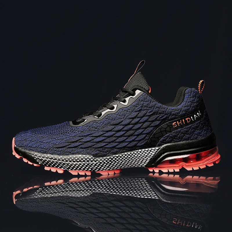 

Men's Sports Casual Footwear Large Size 46 Jogging Shoes Air Cushion Running ShoesMen's Outdoor Marathon Casual Sneaker