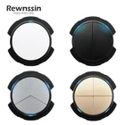 Переключатель света с флуоресцентной лампой, белыйчерныйсеребристыйЗолотой, 110-250 В переменного тока, 1234 кнопочный переключатель