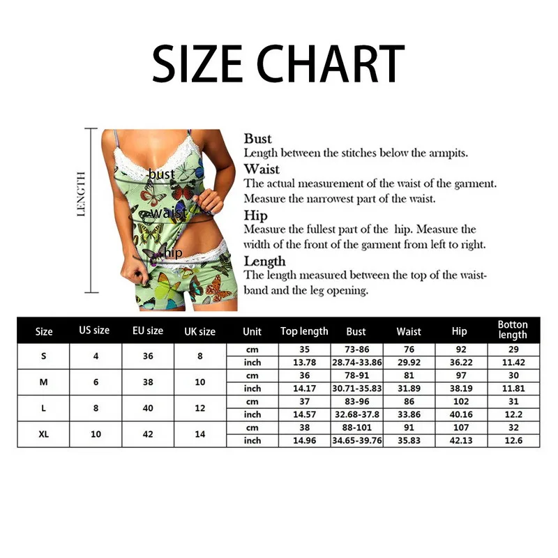 

WENYUJH Spaghetti Strap Lace Pajama Set Sleeveless Trim Bowknot Pyjamas Sleep Set Lace Pijama Suit Sleepwear Women Sexy Nighties